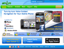 Tablet Screenshot of amazegps.com